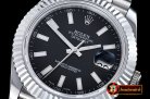Rolex Datejust II DJ2 41mm Jub Flt SS/SS Black Stk BP A3235 Mod
