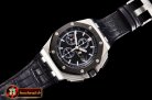 Audemars Piguet AP ROO 26411PO Ed CER/SS/LE Blue/Blk JF A3126 Mod