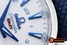 Replica Omega Aqua Terra GMT SS/NY Wht/Blue JHF A2824 Mod8500
