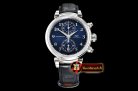 IWC Da Vinci Chronograph Laureus Ed SS/LE Blue ZF A7750