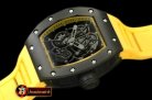 RM076D - RM055 Bubba Watson Tourbillon CER/PVD/RU Custom Skeleto