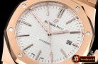Audemars Piguet Royal Oak 15400 RG/RG White JF V5 MY9015 Mod 3120