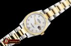 Rolex Datejust DJ 36mm Oyst Flt YG/SS White MOP Diams BP A3135 M