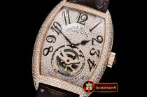Franck Muller FM Aeternitas Tourbillon RG/LE Diamonds Asia 23J