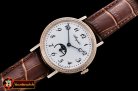 Breguet Classique MoonPhase Diam RG/LE White MY9015 Mod