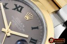 Rolex Datejust II DJ2 41mm Oyt Smt YG/SS Grey/Rmn BP Asia 2813