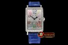 Franck Muller Long Island 952QZ DIAM/SS/LE (Blue) Color GF Swiss Qtz