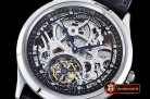 JL092A - Master Skeleton Tourbillon SS/LE Blk Flying Tourbillon