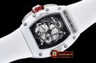 Replica Richard Mille RM061-01 Yohan White TZP White Cer Red CER