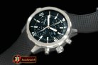 IWC0272B - 2014 Aquatimer Cousteau Diver SS/RU Black A-7750