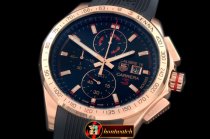 TAG0272C - Carrera 16 Senna Ed Chrono RG/RU Black Jap OS20 Qtz