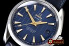 Replica Omega Aqua Terra W Oly SS/LE Blue/Gold JHF A2824 Mod8500
