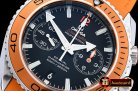 Omega Planet Ocean 45mm Chrono SS/RU Org BP A7750 Mod9300