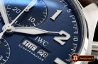 IWC Pilot Chrono "Le Petit" 377721 SS/LE Blue ZF A7750