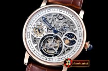 Cartier MoonPhase RG/LE Skeletonal White - Asia HW Tourbillon
