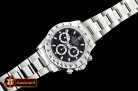 Rolex Daytona 116520 /SS/SS Black ARF V2 A4130 Mod