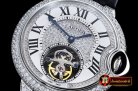 Cartier Balon Bleu Flying Tourb Diams SS/LE Tourbillon