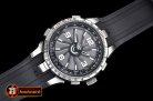 perrelet Turbine Pilot Grand Raid SS/RU Grey A2813 Mod