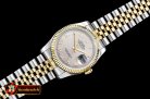 Rolex Datejust DJ 36mm Jub Flt YG/SS Light Grey Rmn BP A3135 Mod