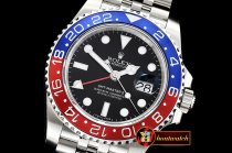 Rolex GMT Master II 126710 Jubilee 904L SS/SS Blk GMF A2836