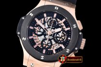 Hublot Aero Big Bang RG/CER/RU Skeletonal A7750 Mod
