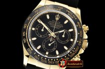 ROLDYT0233 - Daytona 116515LN YG/RU Black/Stk ARF Asia 4130 Mod