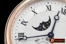 BRE082 - Classique MoonPhase Ref.3300 RG/LE White MY9015 Mod