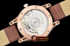 Chopard L'Heure Du Diamant Round RG/LE (Brown) Rose Gold MY9015