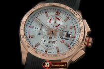 TAG0272A - Carrera 16 Senna Ed Chrono RG/RU White Jap OS20 Qtz