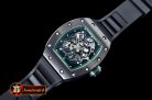 Richard Mille RM055 Bubba Watson Blk CER/VRU Green Custom Mod