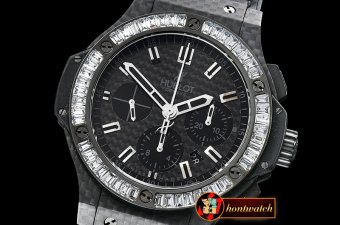 Hublot Big Bang Evolution WDIAM/CF/LE Black V2 Asia 7750 Mod