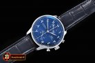 IWC Portuguese Chrono SS/LE Blue/Arabic Num YLF A7750 Mod