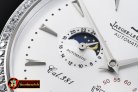 JL080A - Master Control SS/LE White Diam Bezel - Jap Miyota