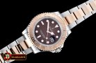 Rolex YachtMaster 116623 40mm RG/SS Brown BP Ult A3135 Mod