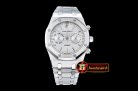 AP0380B - Royal Oak Calendar SS/SS White VK Quartz