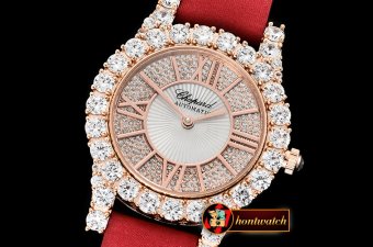 Chopard L'Heure Du Diamant Round RG/LE (Red) Rose Gold MY9015