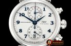 IWC Da Vinci Chrono Laureus Ed SS/LE Wht/Bl YLF Asia 7750