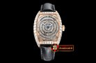 Franck Muller Casablanca Mens Diams Baug. RG/LE Diam Asia 2824