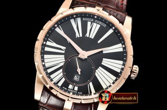 Roger Dubuis Excalibur DBEX0535 RG/LE Black RDF Asia 23J Mod