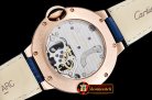 CAR0377A - Balon Bleu De Cartier Tourbillon RG/LE Blue Tourb