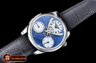 MB&F Legacy Machine Split Escapement SS/LE Blue A23J