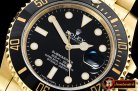 Rolex Submariner 116618LN YG/YG Black KSF Asia 2836
