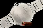 Cartier Balon Bleu 42mm SS/SS White ZZF Asia 2824