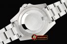Rolex GMT II Black/Wht Rubies SS/SS Blk BP A3186 Mod