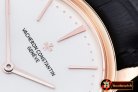 VC083B - Patrimony RG/LE White - Swiss 7045 Manual H/W