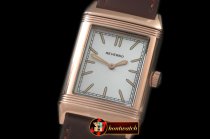 Best Replica Jaeger Le Coultre Reverso Classique RG/LE White Stk