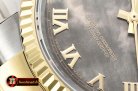 Rolex Datejust DJ 36mm Oyst Flt YG/SS Black MOP Roman BP A3135 M