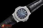 Patek Philippe Nautilus Mens 40mm Diams SS/LE Blue Sticks V2 MY9015