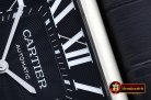 Replica Cartier Tank MC 1904 SS/LE Black JF Asia 23J