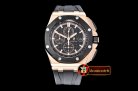 Audemars Piguet Royal Oak Offshore Novelty CER/RG/RU Blk JF A775